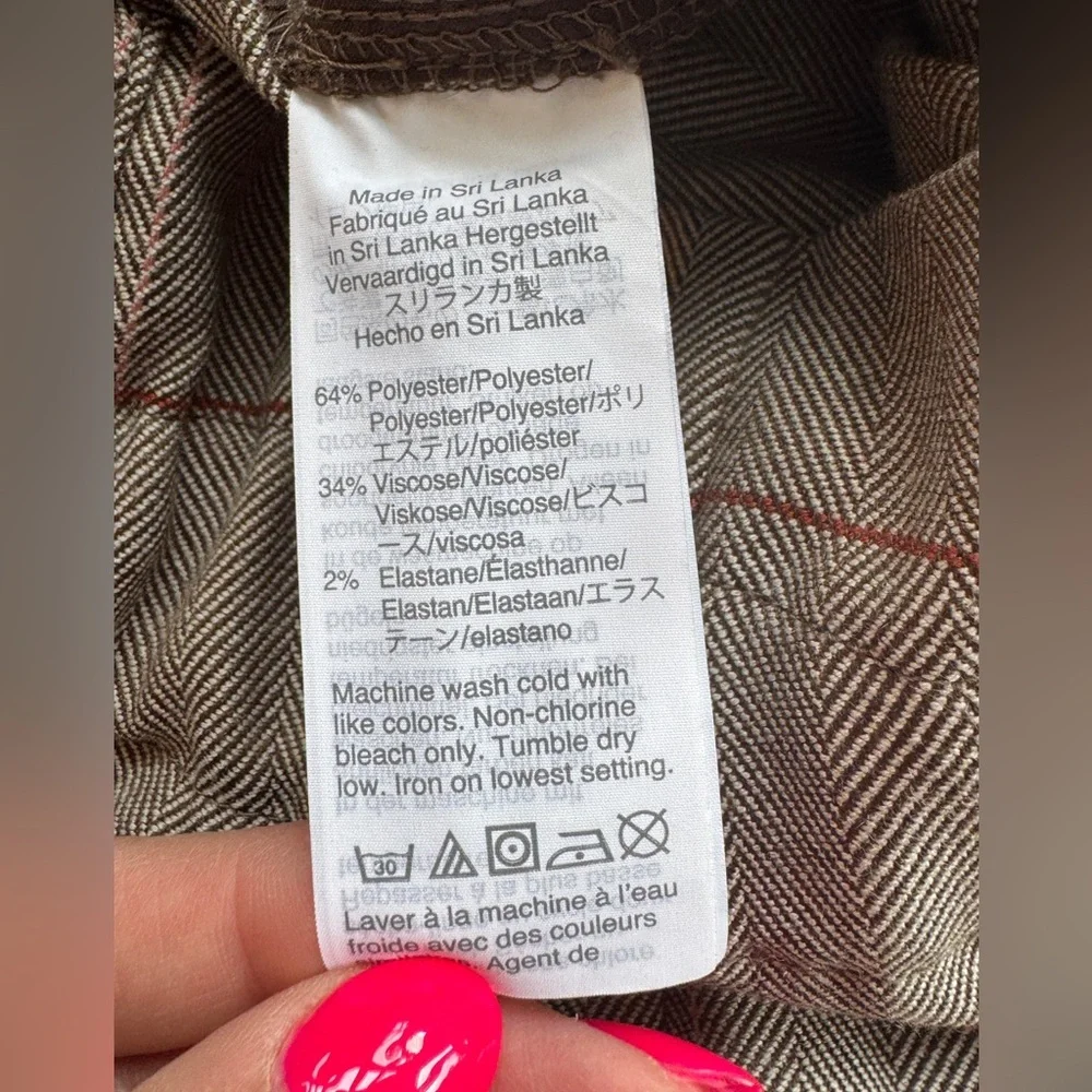 Madewell Plaid Paperbag Tapered Trousers
Size 10 - Picture 7 of 8